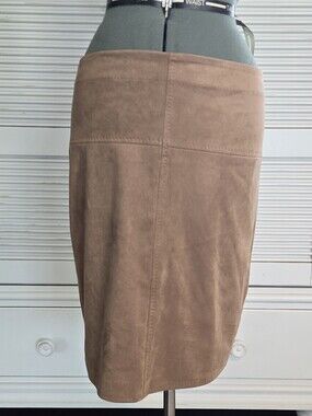 Max Studio | Faux Suede Skirt